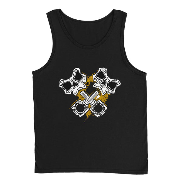 CrossedPistons mustard - Guys Tanks