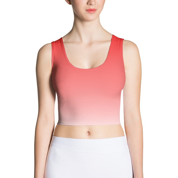 Fade to Red Crop - Leggings