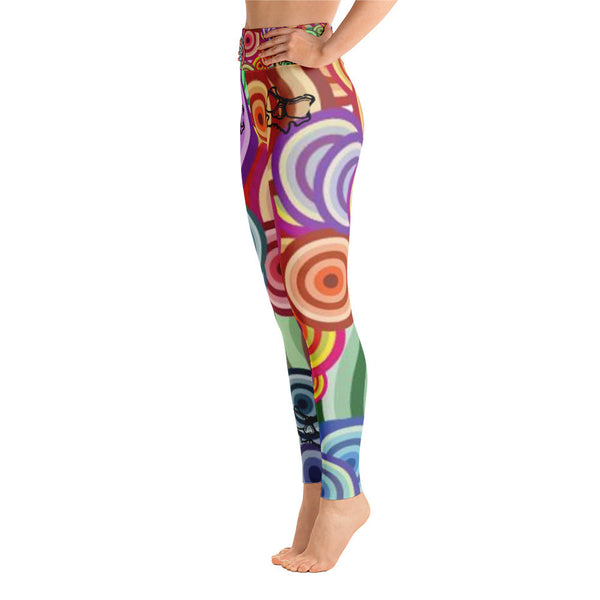 Skully Bubbles - Yoga Leggings