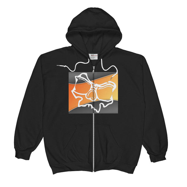 Skully Sunset - Zip up WarmUps