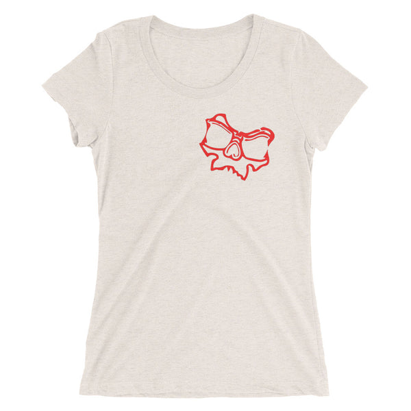 Red Skully - Girls T