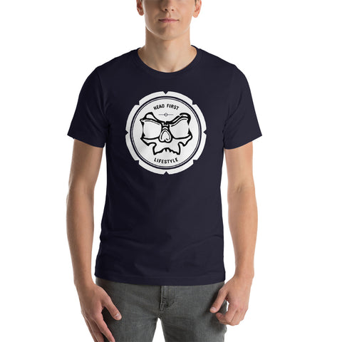 Head First Life White - Guys Tee