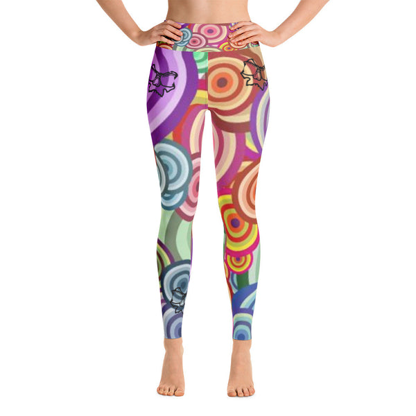 Skully Bubbles - Yoga Leggings
