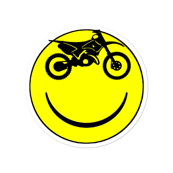 Smiley Bike Sticker - ExtraZ