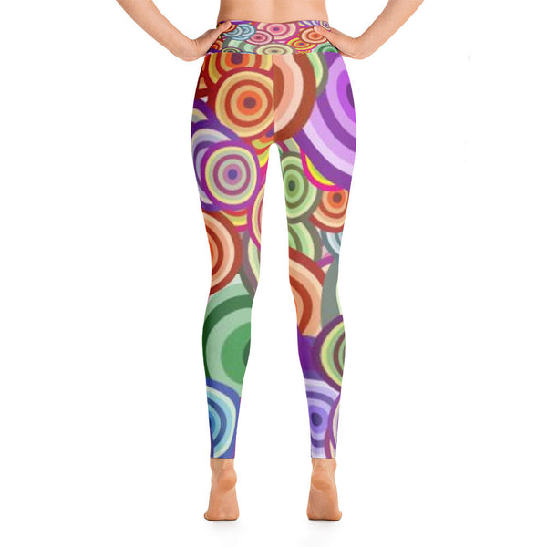 Skully Bubbles - Yoga Leggings