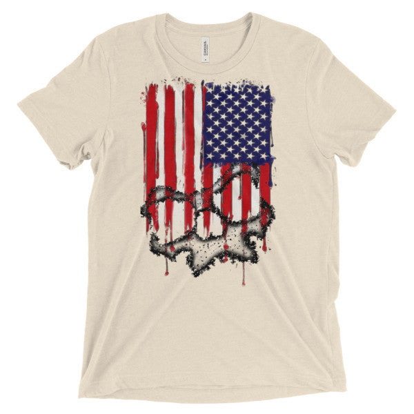 Old Glory- Tri-Blend Guys T