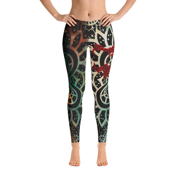Tribal Skully - Leggings