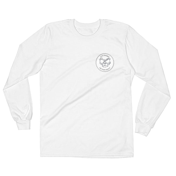 Skully Legend Silver - Long Sleeve Guys T