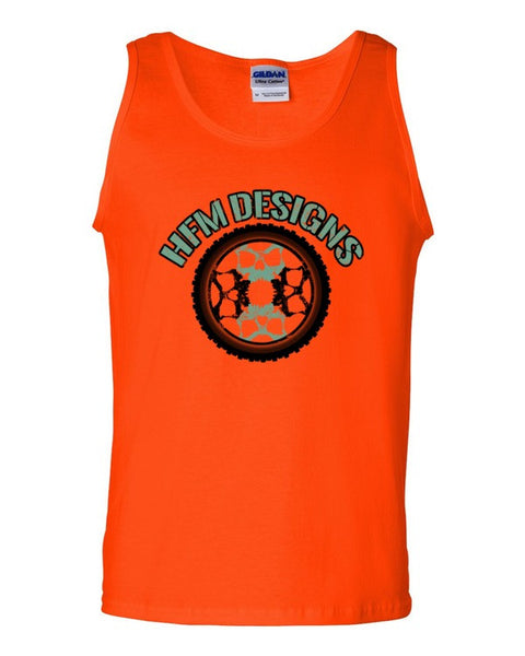 Big Wheel Skully TurQ - Guys Tanks