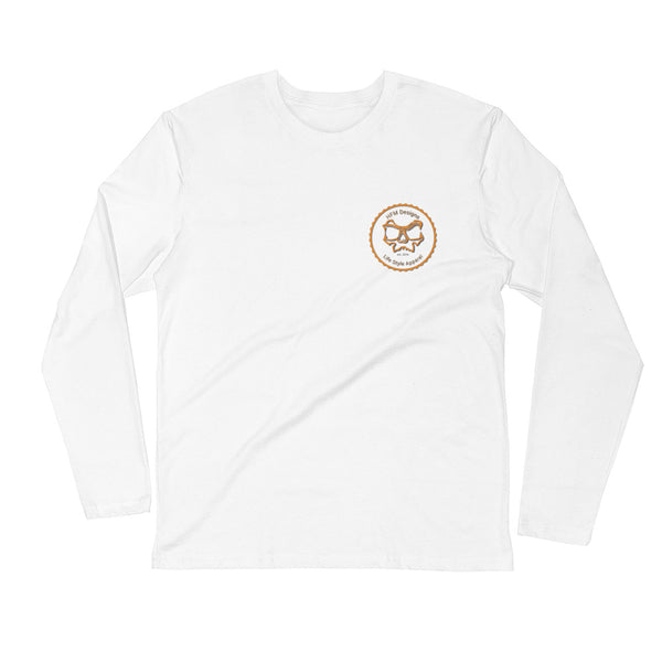 Skully Legend Orange - Long Sleeve Guys T
