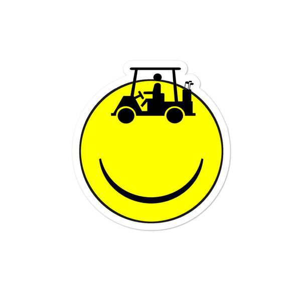 Smiley Golf Sticker -C3P Golf