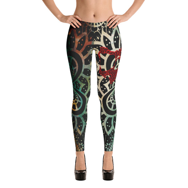 Tribal Skully - Leggings