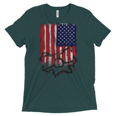 Old Glory- Tri-Blend Guys T