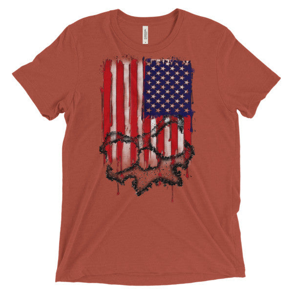 Old Glory- Tri-Blend Guys T