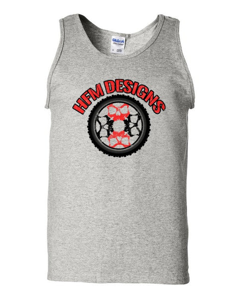 Big Wheel Skully Red - Guys Tanks
