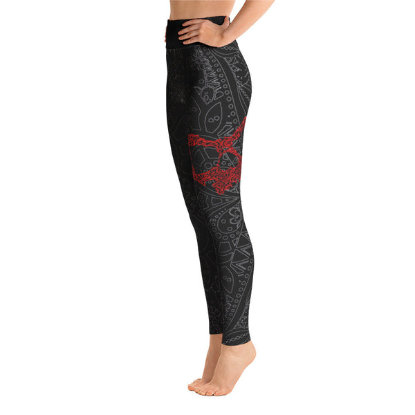 B&W Tribal - Yoga Leggings