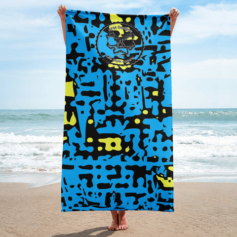 Maze Blue Towel - ExtraZ