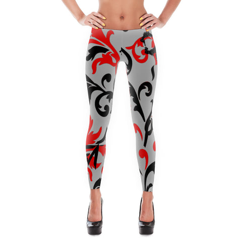 Ghost Skully Black - Leggings