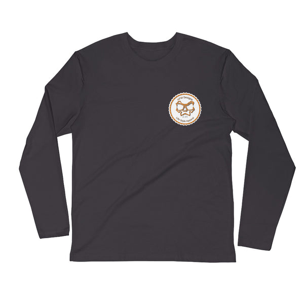 Skully Legend Orange - Long Sleeve Guys T