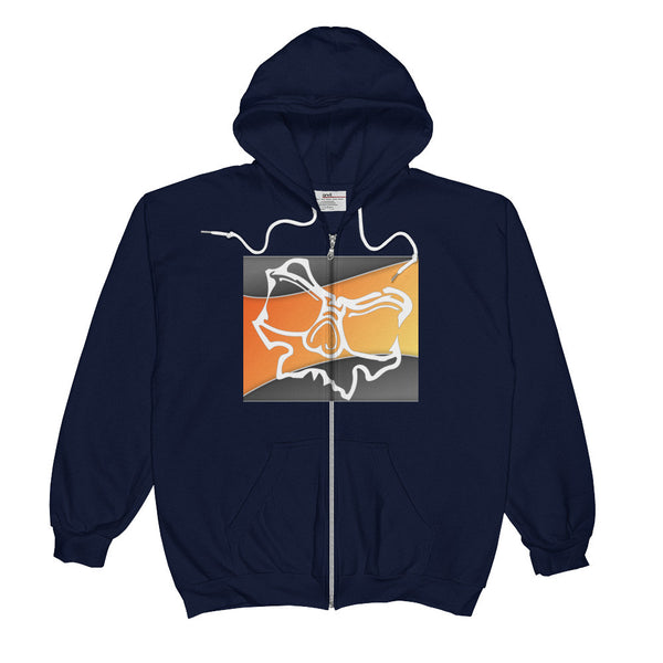 Skully Sunset - Zip up WarmUps