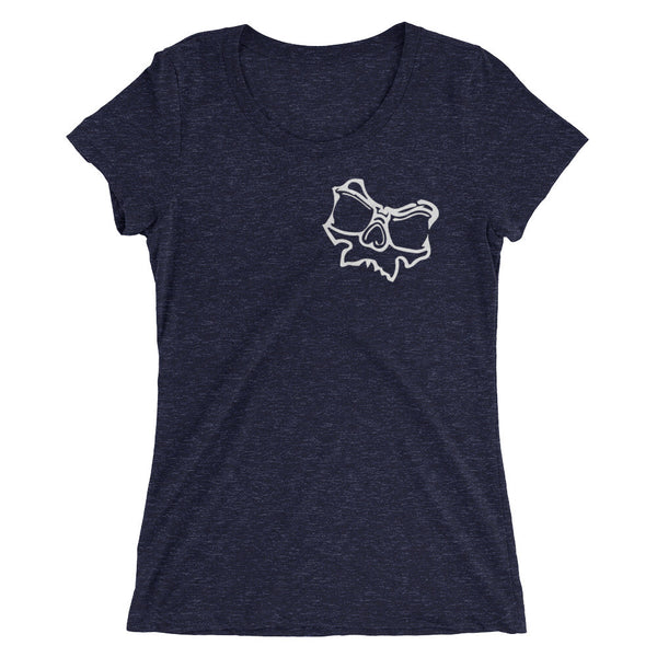White Skully - Girls T
