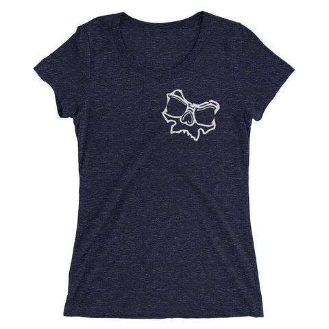 White Skully - Girls T