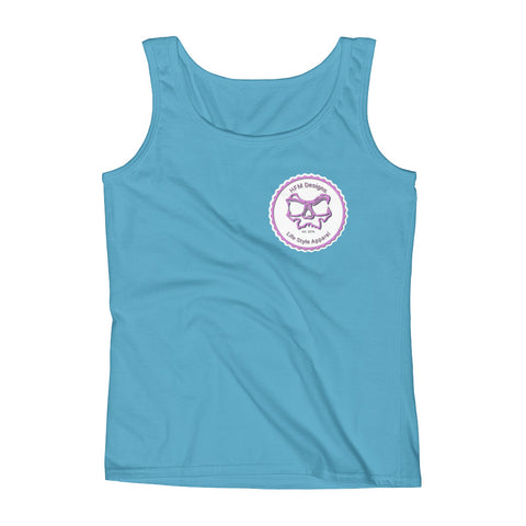 Skully Legend Pink - Girls Tanks
