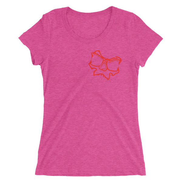 Red Skully - Girls T