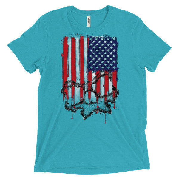 Old Glory- Tri-Blend Guys T