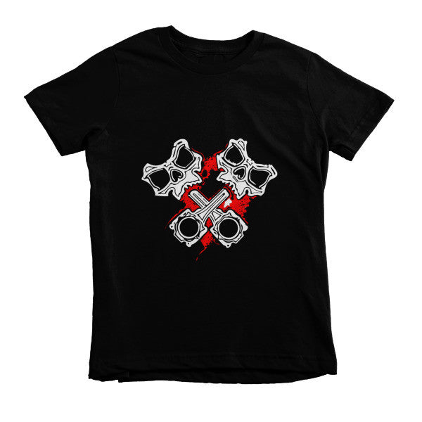 Red Crossed Pistons- HFM Youth