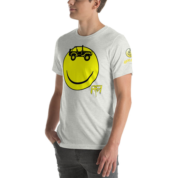 Smiley Jeep - Guys Tee