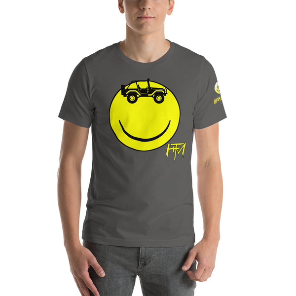Smiley Jeep - Guys Tee