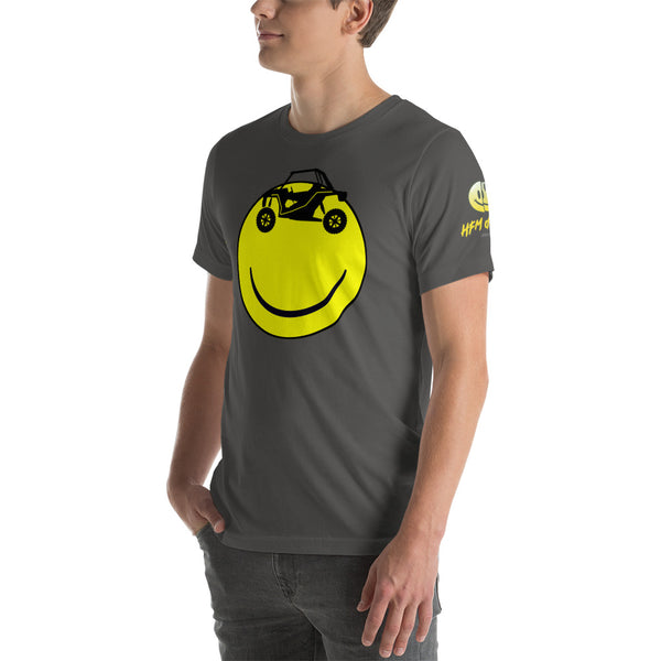 Smiley Side by Side - Guys Tee