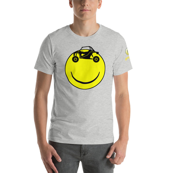 Smiley Side by Side - Guys Tee