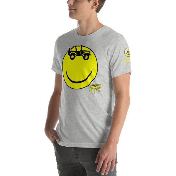 Smiley Jeep - Guys Tee
