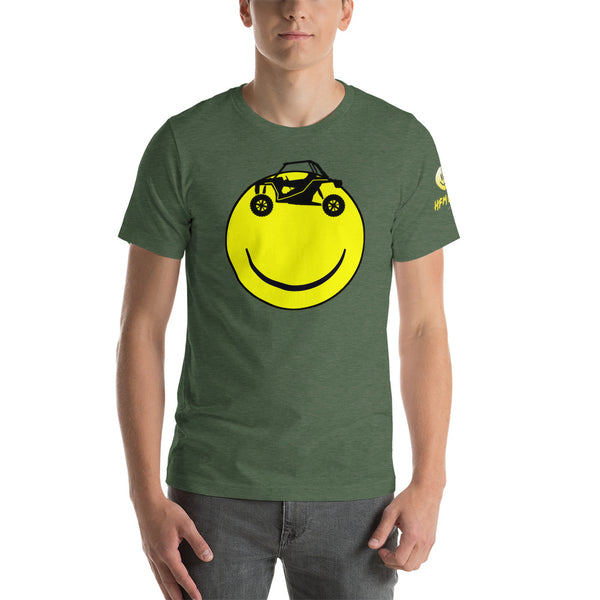 Smiley Side by Side - Guys Tee