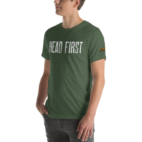 Head First White - Guys Tee