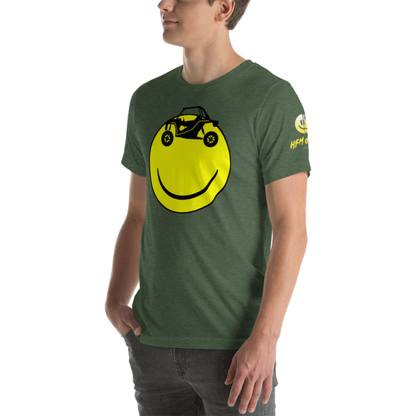 Smiley Side by Side - Guys Tee