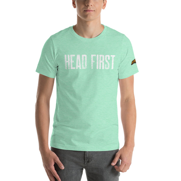 Head First White - Guys Tee