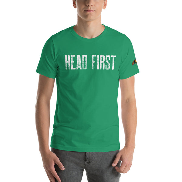 Head First White - Guys Tee