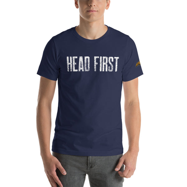 Head First White - Guys Tee