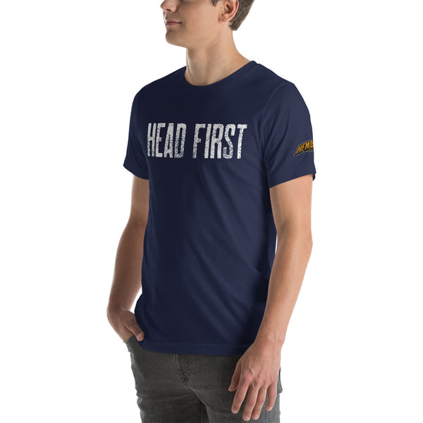 Head First White - Guys Tee