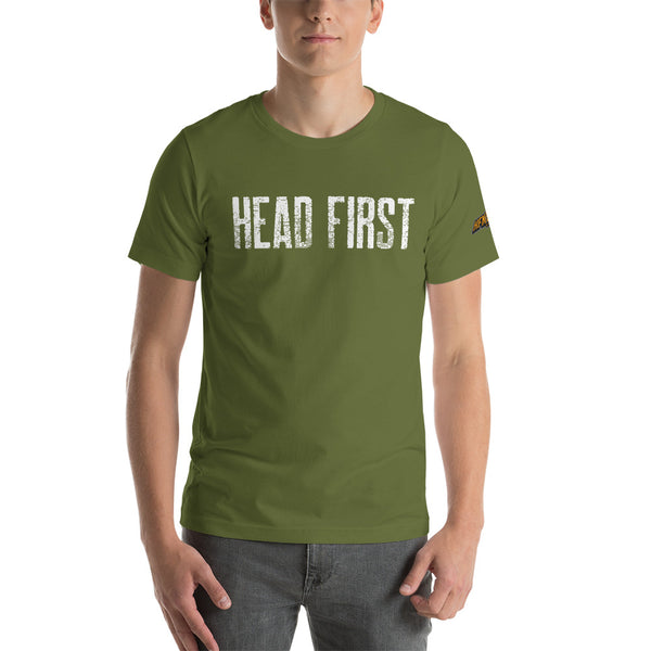 Head First White - Guys Tee