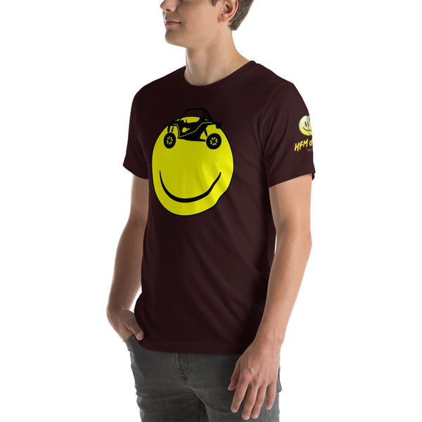 Smiley Side by Side - Guys Tee