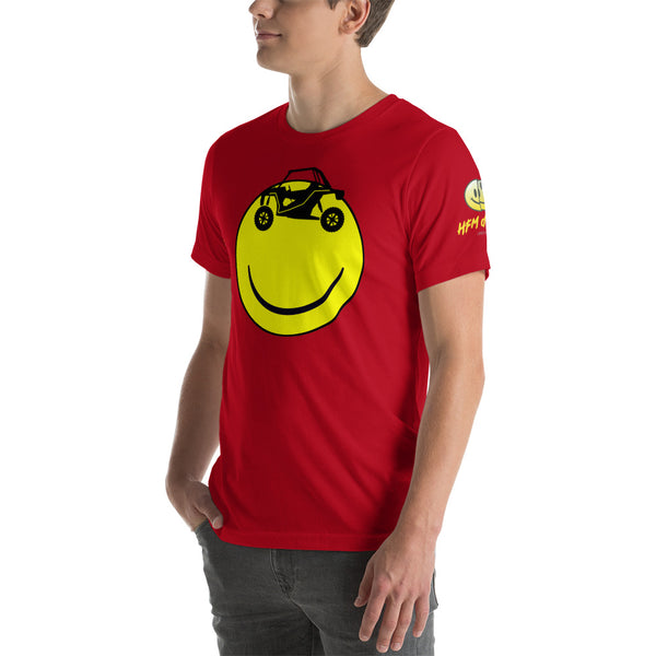 Smiley Side by Side - Guys Tee