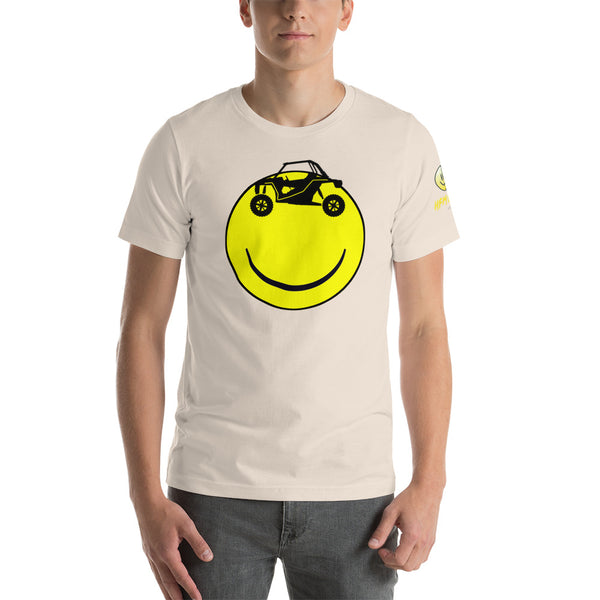 Smiley Side by Side - Guys Tee