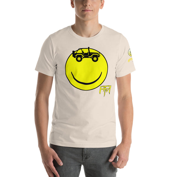 Smiley Jeep - Guys Tee