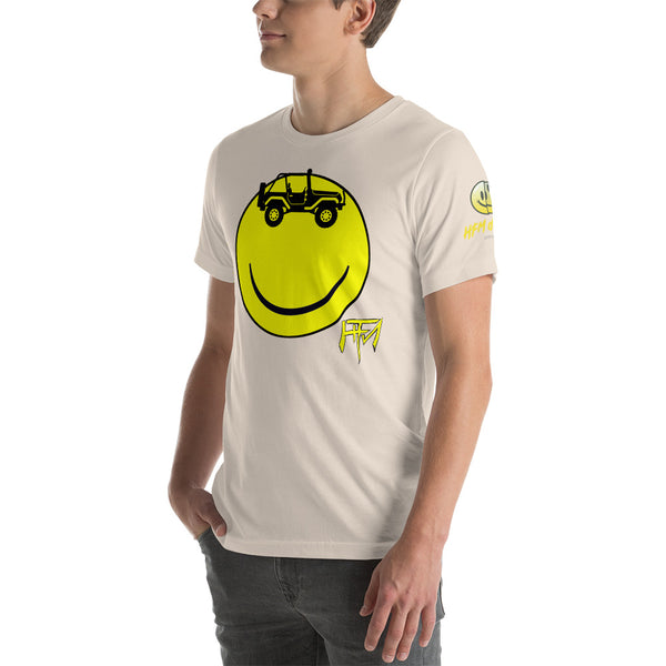 Smiley Jeep - Guys Tee