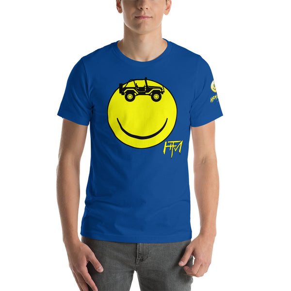 Smiley Jeep - Guys Tee